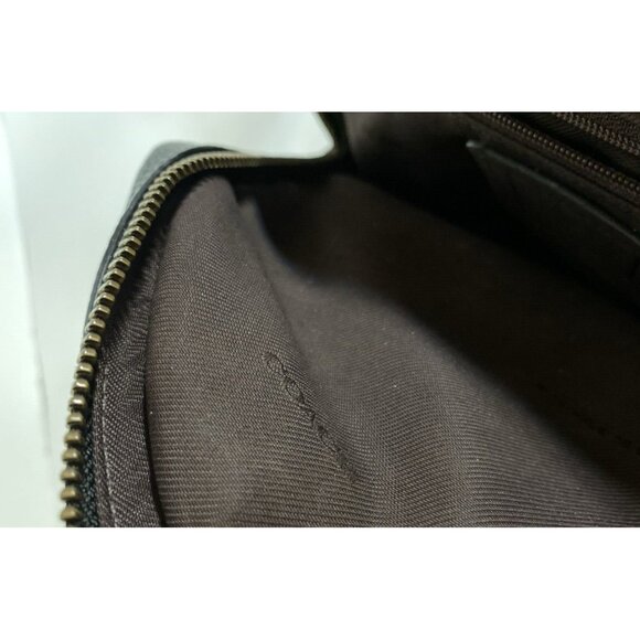 COACH Women's997 Small Backpack Pebbled Black Leather adjustable  EUC - Picture 8 of 16